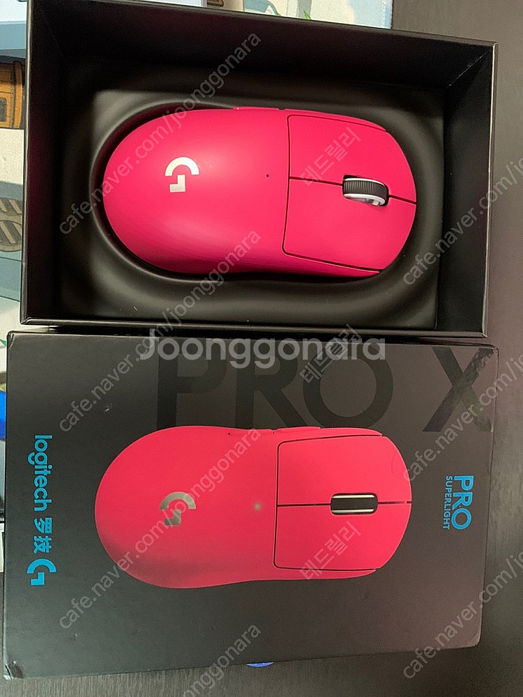 로지텍 지슈라1 핑크(하루사용)--0