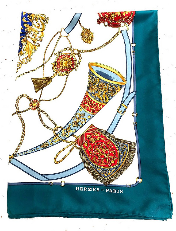 HERMES 에르메스 까레(실크 스카프)--9