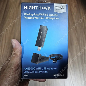 넷기어 A8000 usb AXE3000 무선랜카드 WiFi 6E