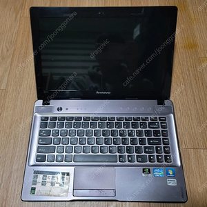 레노버 z370 구형노트북 (하자다수, 부품용)