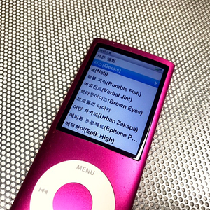 아이팟 나노4세대 8GB : 핑크