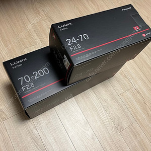 파나소닉 s24-70 2.8, s70-200 2.8 렌즈 (미개봉품)