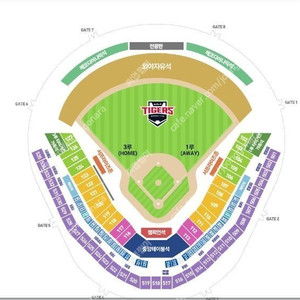 5월 10일 기아 vs SSG 3루 K3석 통로 2연석