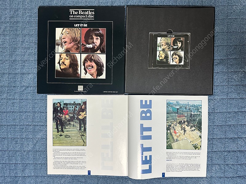 <특별 할인> [희귀] The Beatles LET IT BE UK HMV CD Box Set 비틀즈 영국산 초판