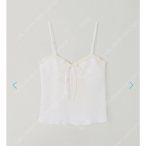 타낫 프릴 뷔스티에 Frill tie bustier