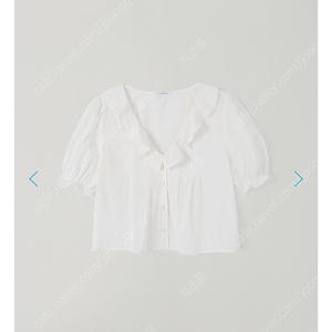 타낫 블라우스 Wave shirring blouse