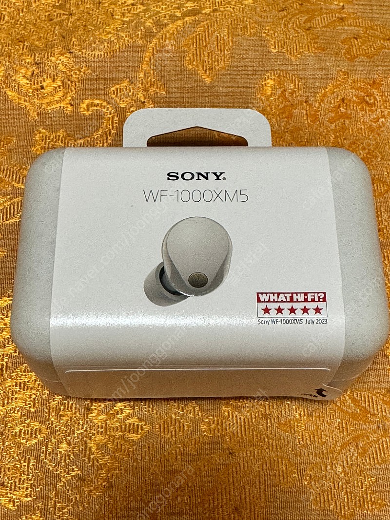 소니 WF-1000XM5 실버 색상 S급 팝니다.(24년4월26일 구매)