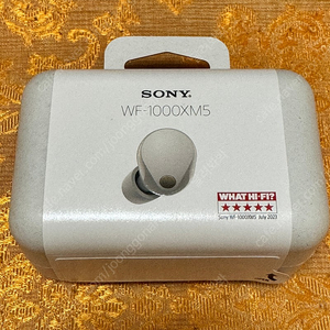 소니 WF-1000XM5 실버 색상 S급 팝니다.(24년4월26일 구매)