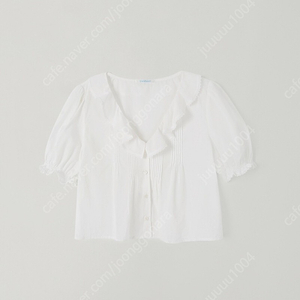 타낫 웨이브 셔링 블라우스 T/T Wave shirring blouse