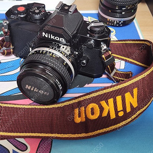 니콘 FM + MF 50mm F1.4 50.4 Ais Nikon 니코어 필름 카메라+렌즈