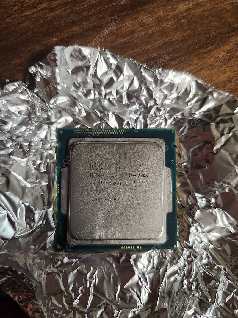 인텔 i7 4790k CPU 단품