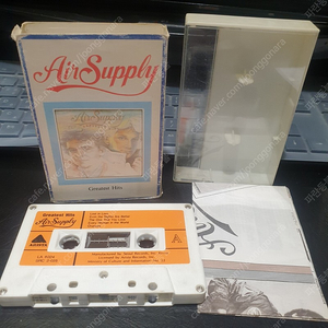 1983년도 카세트테이프: Air Supply Greatest hits