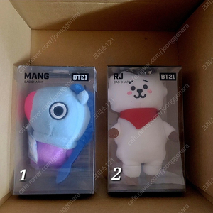 방탄 bt21 알제이 망이 코야 슈키 타타 치미 쿠키 미개봉 양도