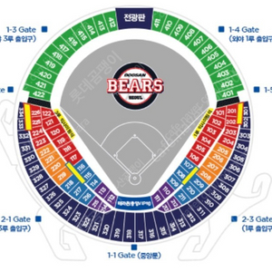 5월17일(금) 두산 vs 롯데 3루 레드2연석 / 네이비2연석 양도 합니다