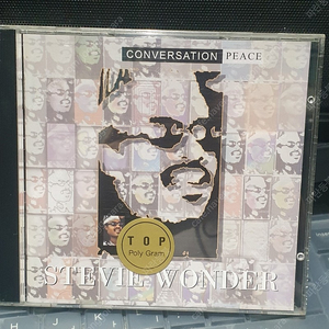 CD 음반 앨범: STEVIE WONDER CONVERSATION PEACE