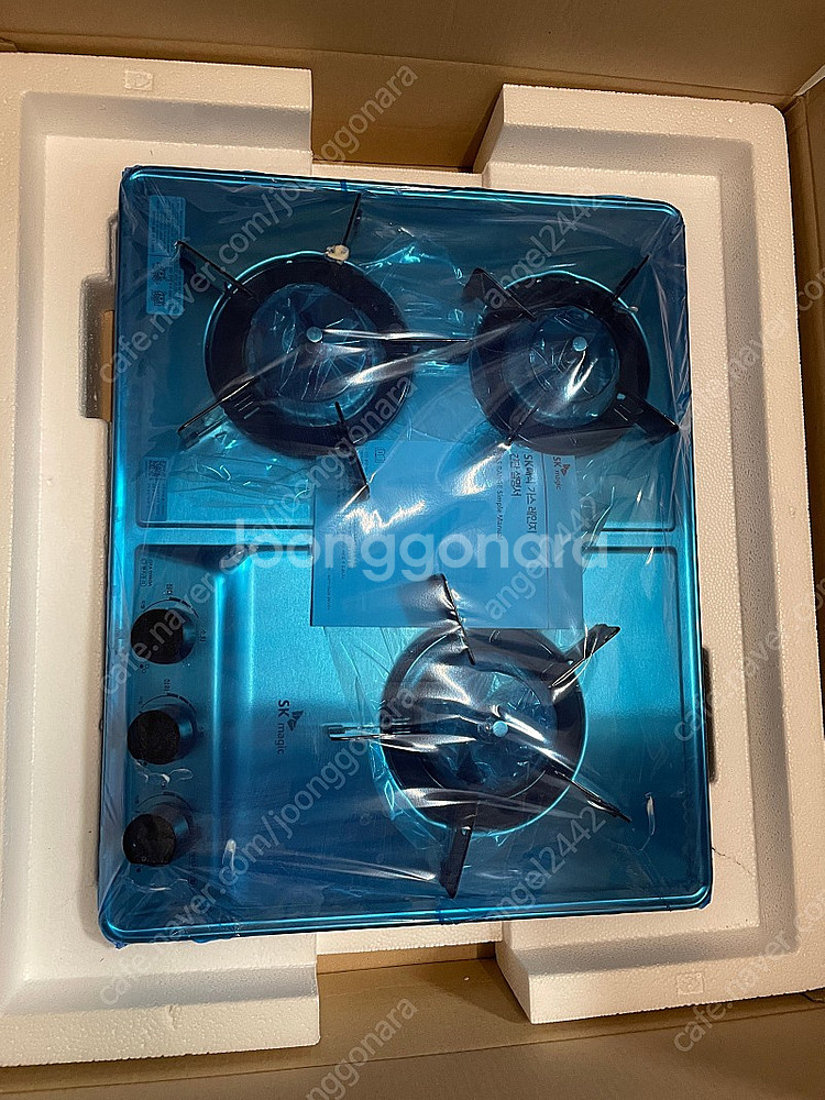 SK 매직 매립형 가스레인지 3구 팝니다--0