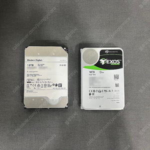 [판매] WD,씨게이트 HDD 18TB/18테라