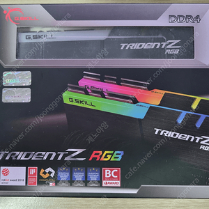 g.skill trident z rgb 3200 cl14 8*2 16gb 국내정품