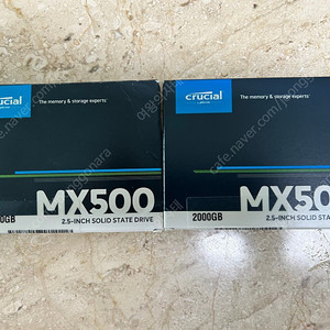 마이크론 MX590 SSD 2TB /미개봉 2개