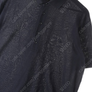 (XL) 캘빈클라인 반팔 카라 티셔츠 블랙 무지 박시핏