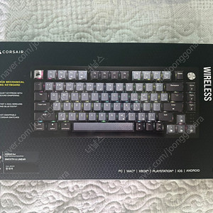 커세어 K65 RGB PLUS 미개봉 급처