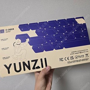 윤지 YZ75 저소음 핫스왑 무선 기계식 키보드