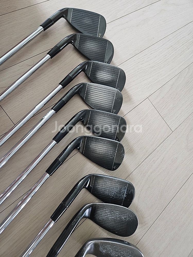 클리브랜드 블랙 CB 아이언 풀세트 및 RG40 웨지 ...--0
