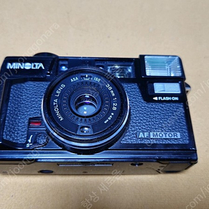 (택포55000원/부품용) 미놀타 하이메틱 AF2-MD 동영상첨부 필름카메라 팝니다.