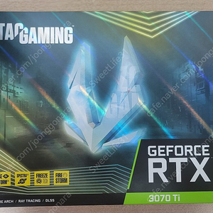 ZOTAC GAMING 3070 Ti 8GB 팝니다