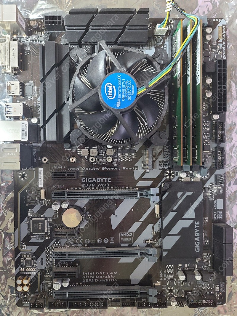 i7-9700k /기가바이트 Z370 HD / 삼성 DDR4 2666 16기가