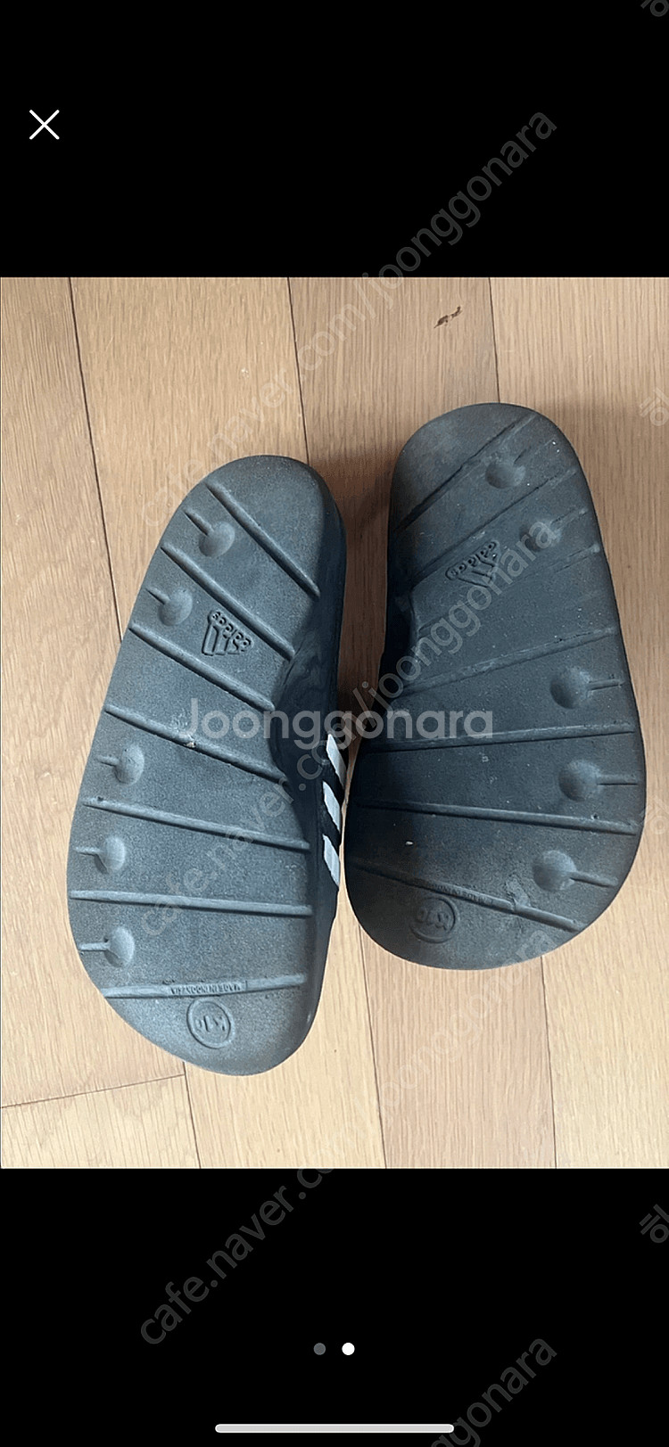 아디다스 슬리퍼 k10--1