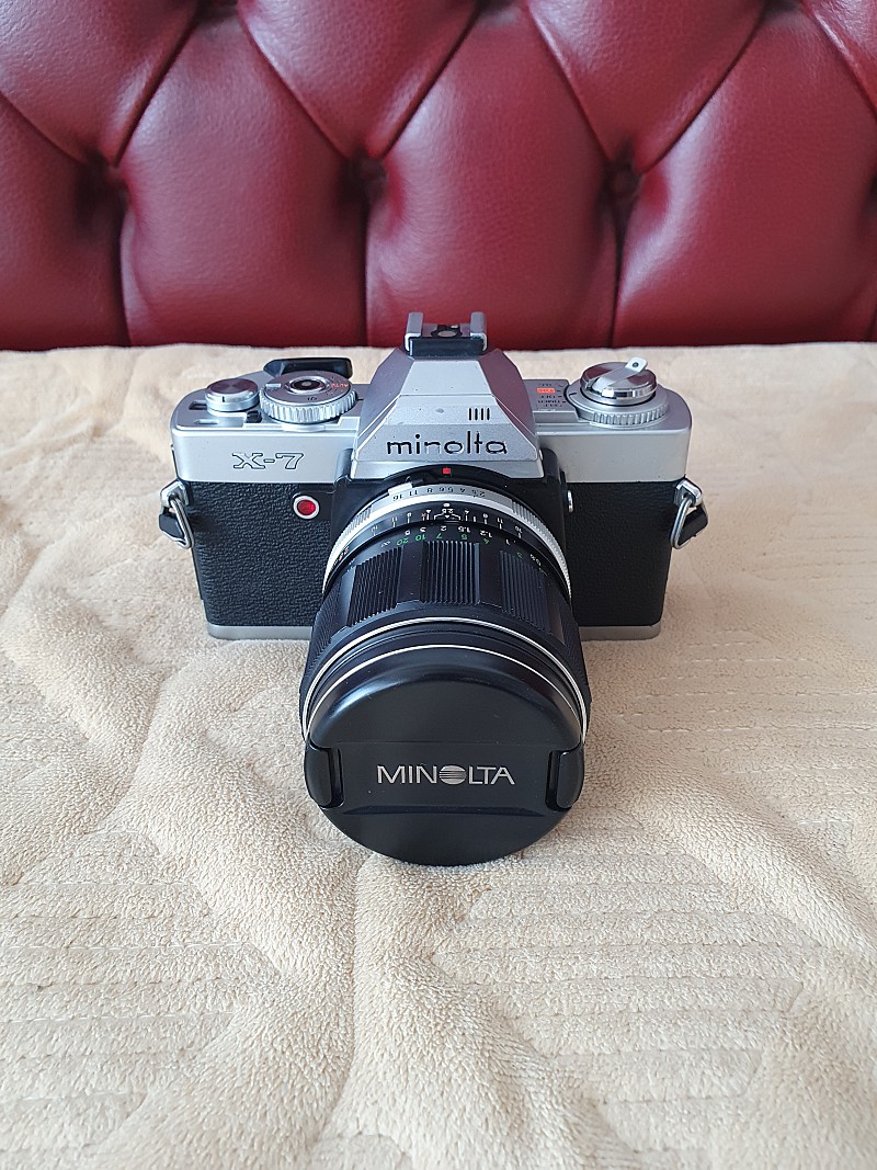 미놀타 X-7 필름카메라 (배송비,렌즈 포함)