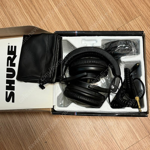 Shure srh840 (풀박스, 슈어 모니터링 헤드폰)