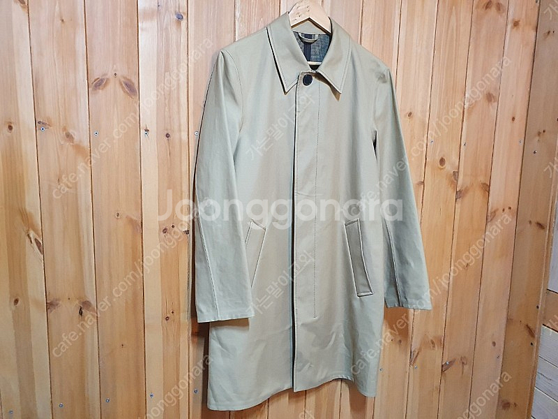 새제품 명품 영국 아쿠아스큐텀 트렌치코트 남성 95--4