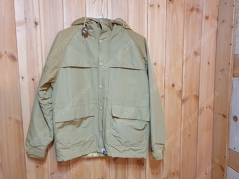 베이프 정품 퀄팅 후드 자켓 95--2