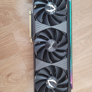 RTX3080 조택 AMP 홀로블랙 판매