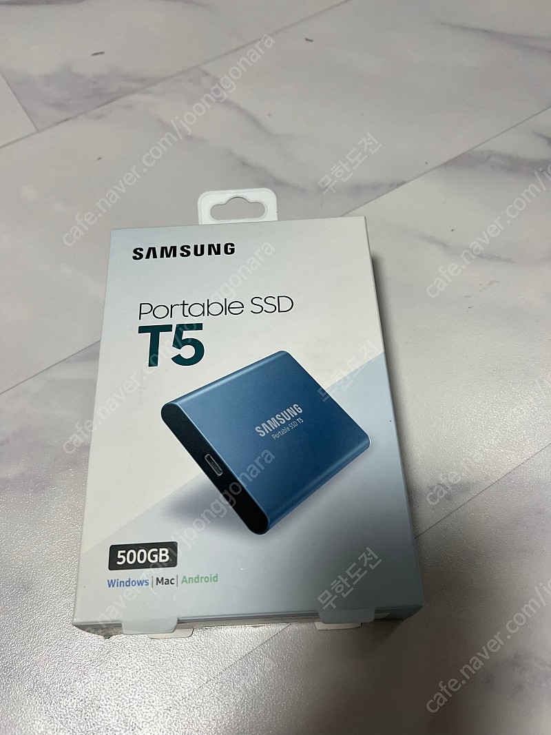 삼성전자 포터블 SSD T5 외장하드 [500GB]