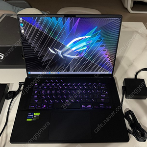 (가격내림)끝판왕 게이밍노트북 팝니다(Asus 제피러스 m16-4090)