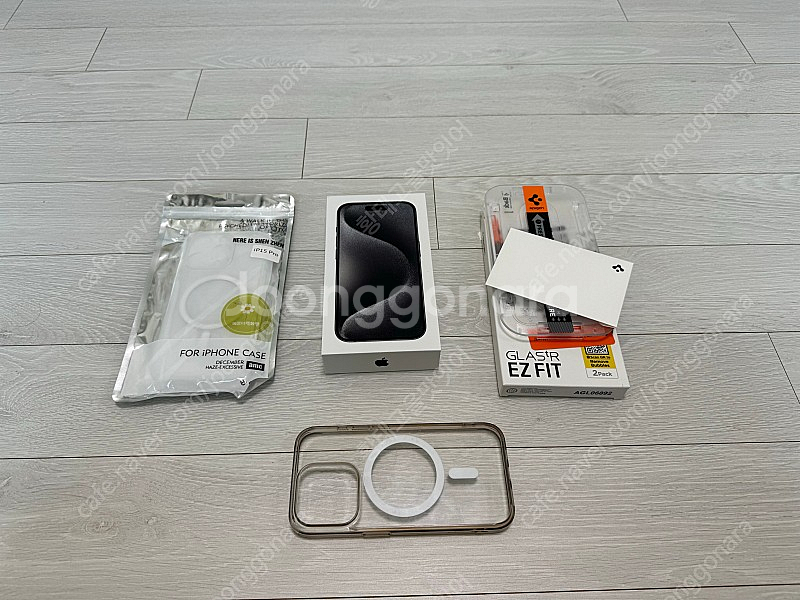 아이폰15 프로 256 블랙 팝니다--9