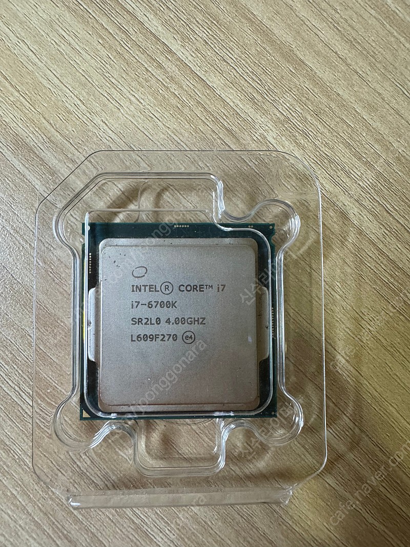 인텔 i7 6700k cpu 팝니다