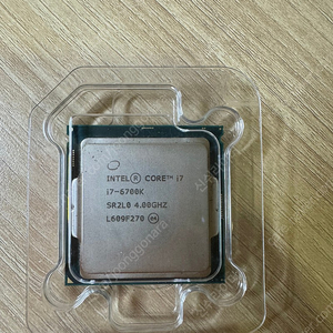 인텔 i7 6700k cpu 팝니다