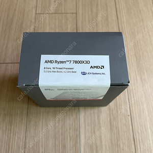 AMD 라이젠 7 7800X3D (미개봉)