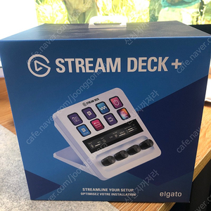 스트림덱 플러스 화이트 Stream deck + 국내정발 새상품 팝니다