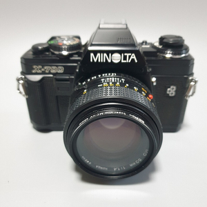 미놀타 X700+50mm F1.4 렌즈 수동 필름 카메라