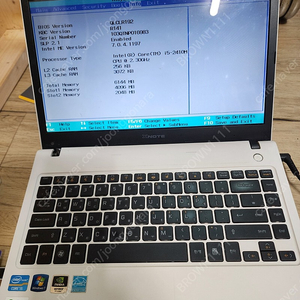 LG 노트북 p42 부품용 hdd 250 ram 6