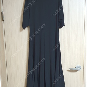 코스 COS 맥시 드레스 플로우 블랙 드레스 사이즈 EUR 36