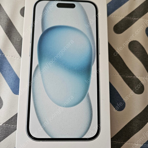 아이폰15 블루 256g 미개봉 (유플러스 기변) 공기계 개인 새상품