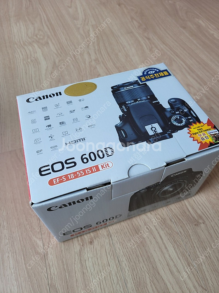 DSLR 캐논 EOS 600D 판매합니다.--4