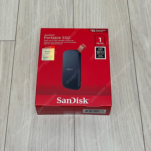 Sandisk 포터블 SSD 1TB 팝니다