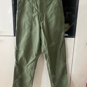 얼바닉30 Baker pants 카키 M사이즈